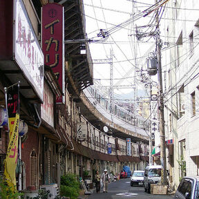 元町高架通商店街の画像