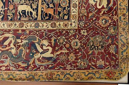 ペルシア絨毯の画像