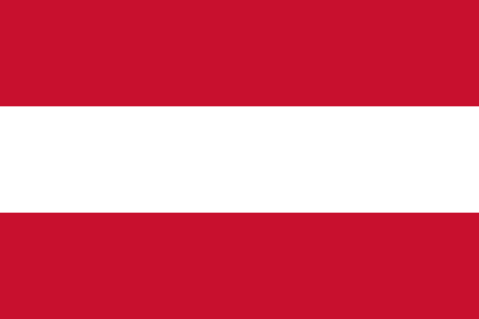 オーストリアの国旗の画像