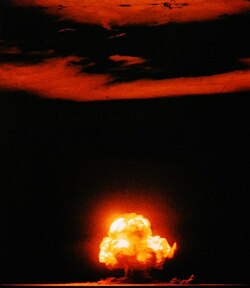 核実験の画像