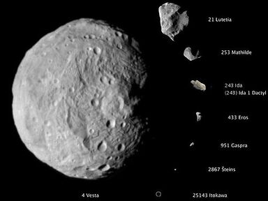 小惑星の画像